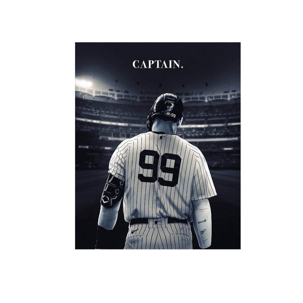 Aaron Judge 16"x24" Canvas Print Great for Man Cave